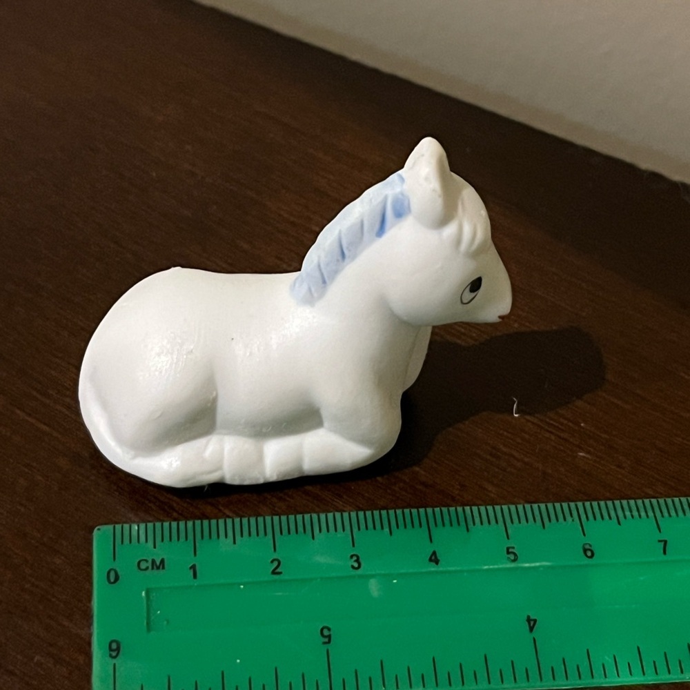 Vintage Figurine Mule Horse Child Nativity Christmas Replacement Ceramic